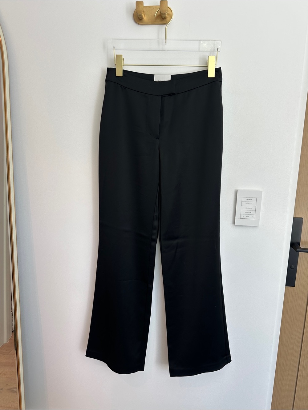 Reformation Silk Trousers